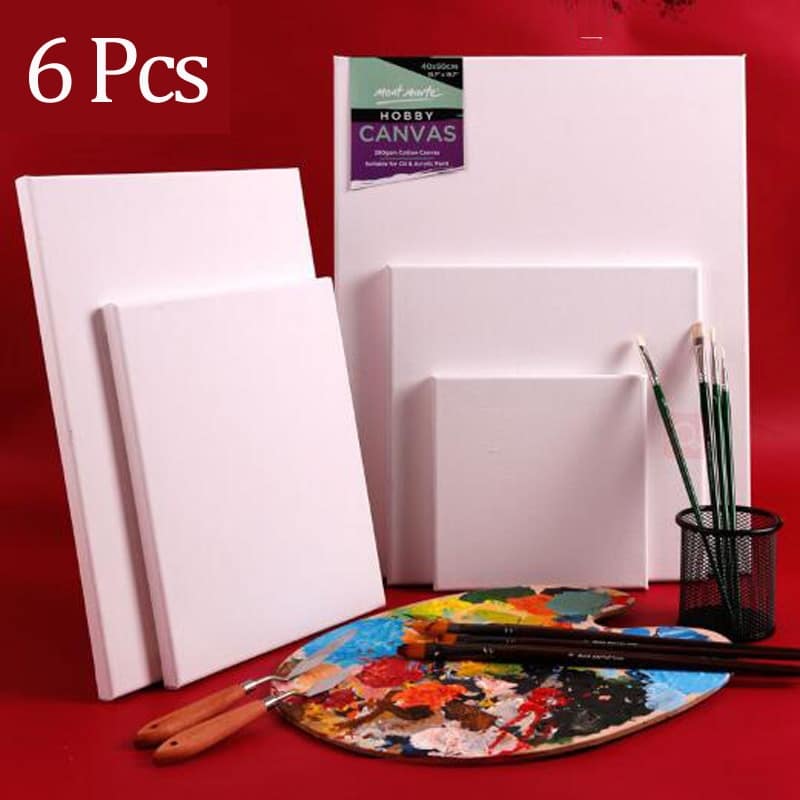 Framed Cotton Painting Canvas Set