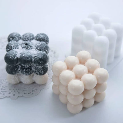 Bubble Cube Candle Mold - Wnkrs