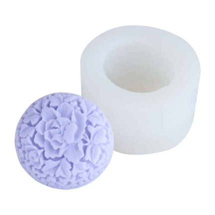 Peony Flower Soap Mold - wnkrs