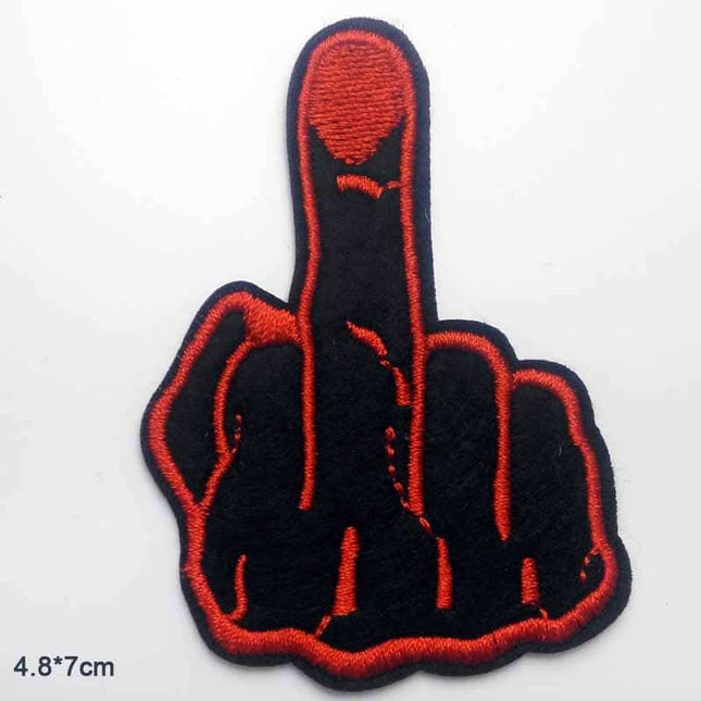 Middle Finger Patch - wnkrs