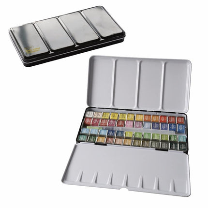 Watercolor Pigment Paints Set with Paintbrush - Wnkrs