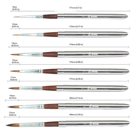 Travel Art Paint Brush Set - Wnkrs