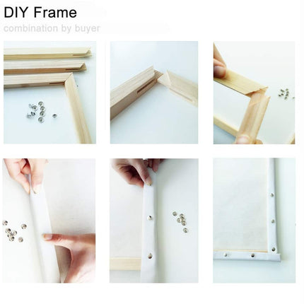 DIY Painting By Numbers Woman Figure Kit - Wnkrs
