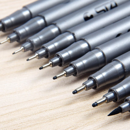 9 Pieces Water Based Brush Markers Set - wnkrs