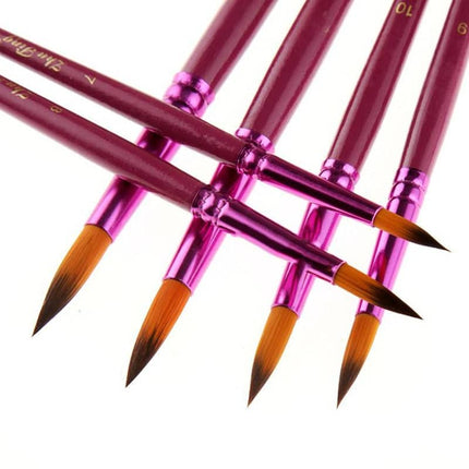 Berry Color Paint Brush 12 Pcs Set - Wnkrs