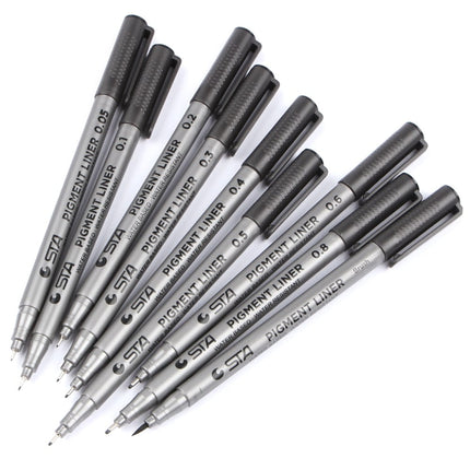 Fine Drawing and Calligraphy Black Marker - Wnkrs
