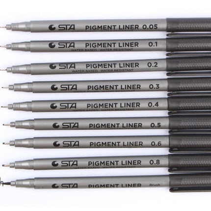 Fine Drawing and Calligraphy Black Marker - Wnkrs