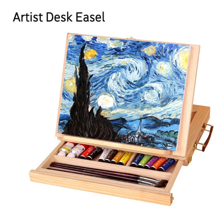 Wooden Portable Painting Easel - wnkrs