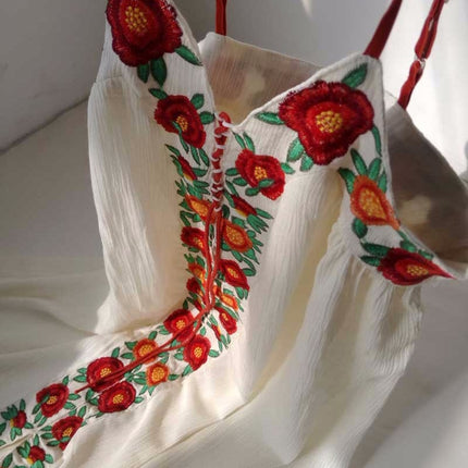 Women's Boho Maxi Cami Dress - Wnkrs
