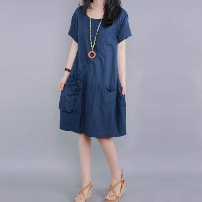 Women's Casual Cotton Dress - Wnkrs