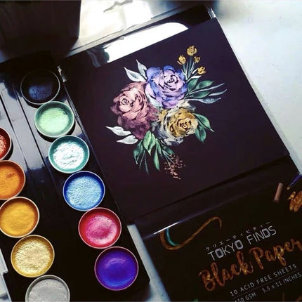 Metallic Watercolor Paints Set - wnkrs