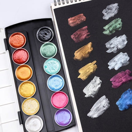 Metallic Watercolor Paints Set - wnkrs