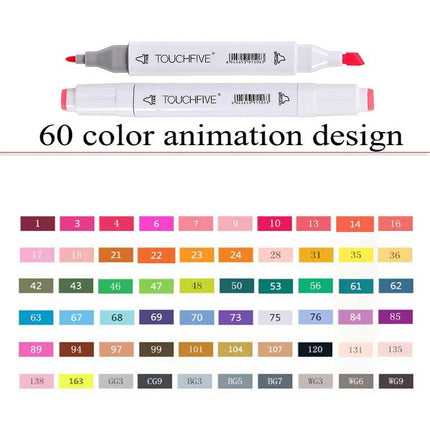 60 or 80 Colors Permanent Markers Set - wnkrs