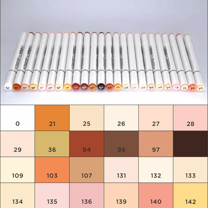 Fine Tip Alcohol Marker Set - Wnkrs