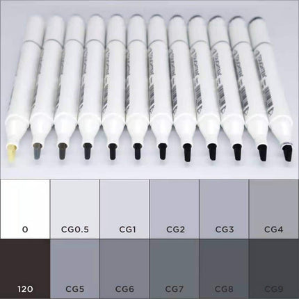 Fine Tip Alcohol Marker Set - Wnkrs