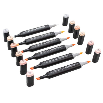 Dual Head Skin Color Alcohol Based Sketch Marker - Wnkrs