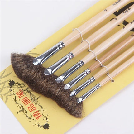 Fan Shape Oil Painting Brush - wnkrs