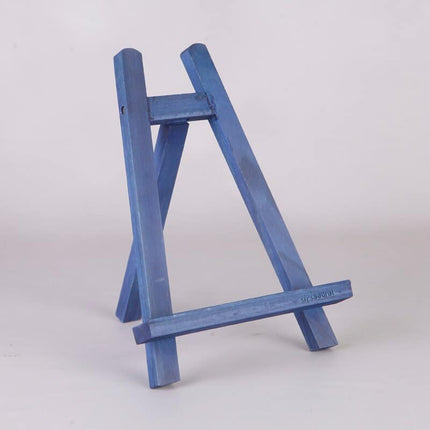 Blue Wooden Mini Display Easel - Wnkrs