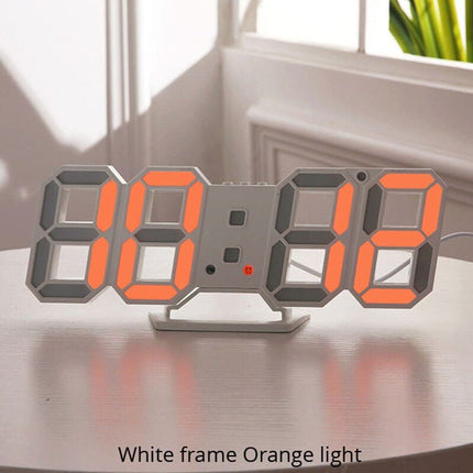 3D LED Digital Wall Clock - wnkrs