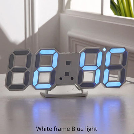 3D LED Digital Wall Clock - wnkrs