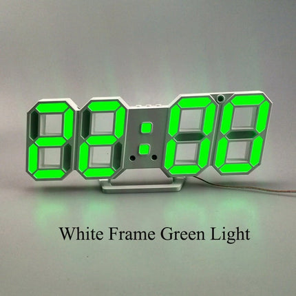 3D LED Digital Wall Clock - wnkrs