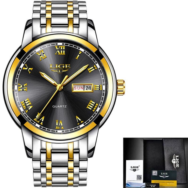 Men's Classic Stainless Steel Quartz Watch - wnkrs