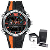 black-orange-box