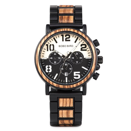 Men's Wooden Stylish Quartz Watch - wnkrs