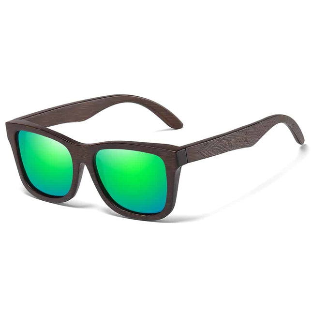 Men's Carved Wood Sunglasses - wnkrs