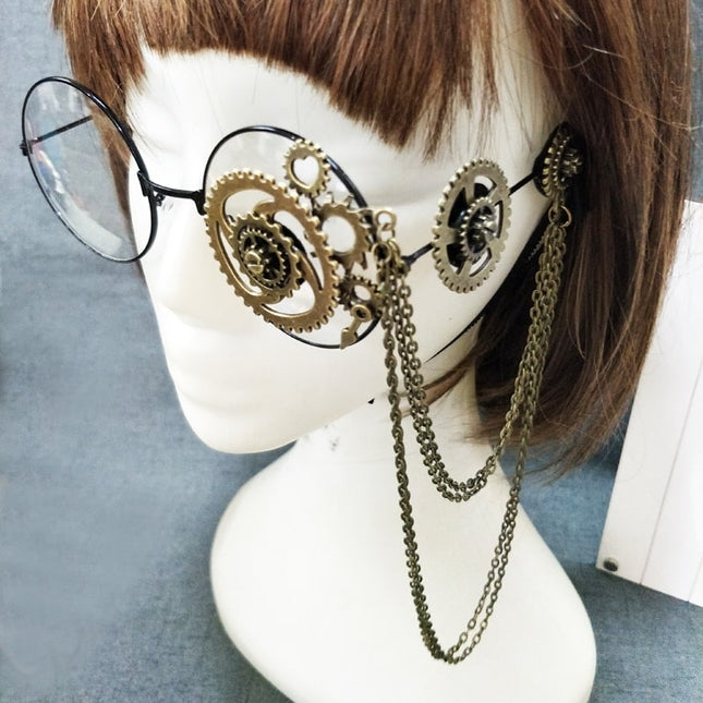 Steampunk Decorative Glasses Frame - wnkrs