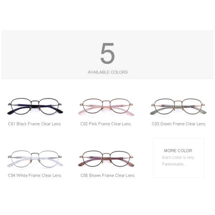 Fashion Oval Glasses Frames - Wnkrs