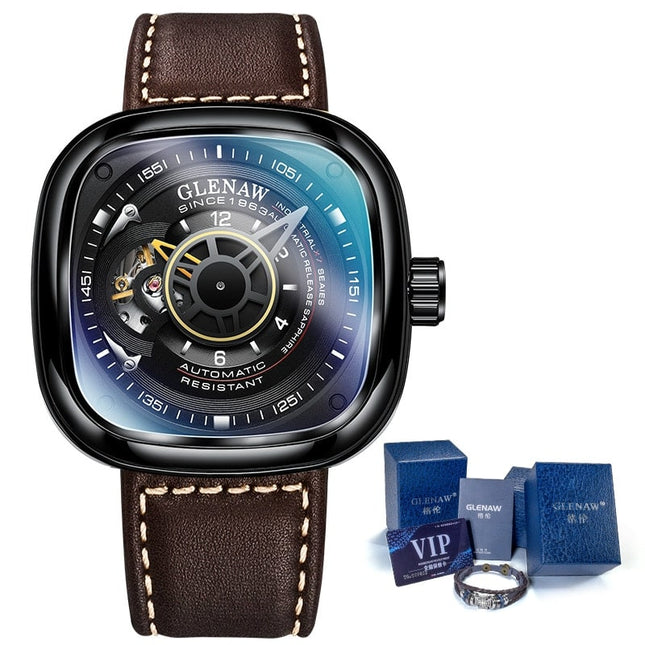 Men's Square Dial Mechanical Watches - wnkrs