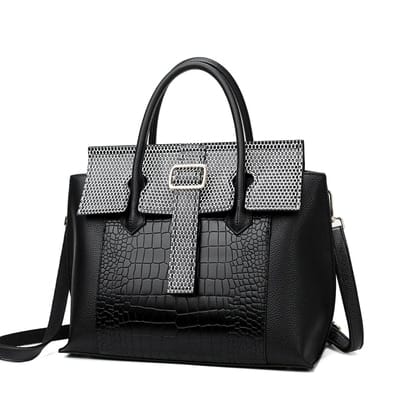 Black Casual Shoulder Bag for Women - Wnkrs