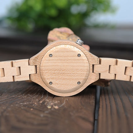 Women's Minimalist Wooden Watch - wnkrs
