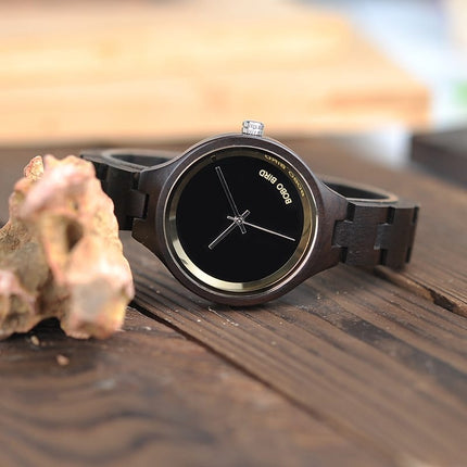 Women's Minimalist Wooden Watch - wnkrs