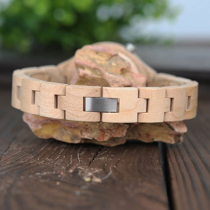 Women's Minimalist Wooden Watch - wnkrs