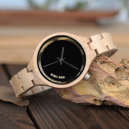 Women's Minimalist Wooden Watch - wnkrs