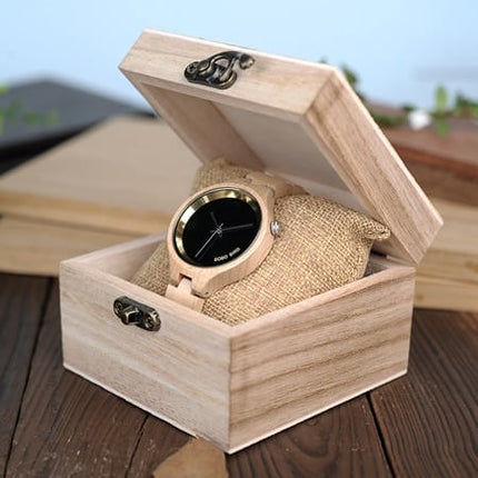 Women's Minimalist Wooden Watch - wnkrs