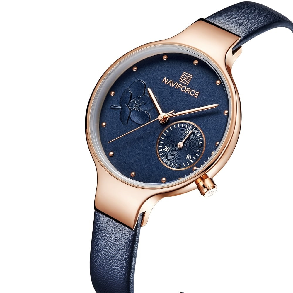 Women's Flower Dial Quartz Watches