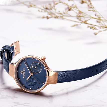 Women's Flower Dial Quartz Watches - wnkrs