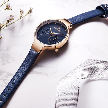 Women's Flower Dial Quartz Watches - wnkrs