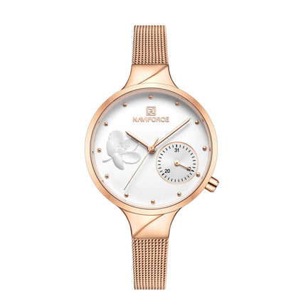 Women's Flower Dial Quartz Watches - wnkrs