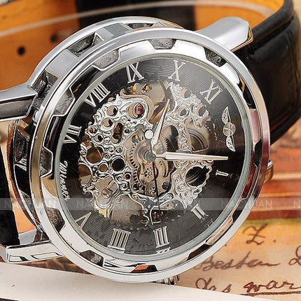 Fashion Mechanical Automatic Skeleton Watches for Men - wnkrs