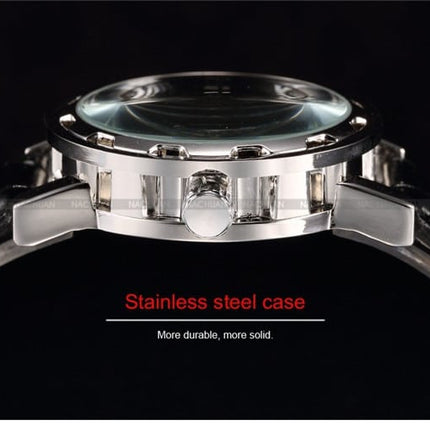 Fashion Mechanical Automatic Skeleton Watches for Men - wnkrs