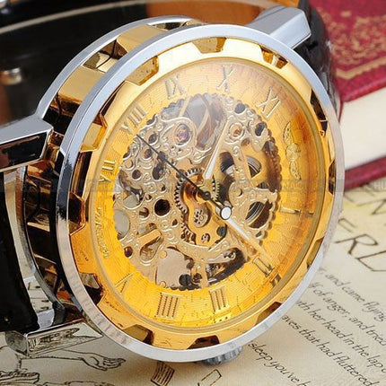 Fashion Mechanical Automatic Skeleton Watches for Men - wnkrs
