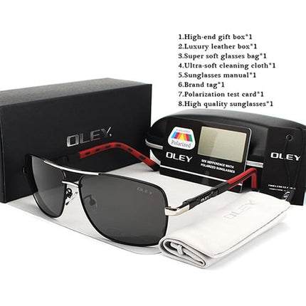 Men's Modern Style Square Shaped Sunglasses - wnkrs