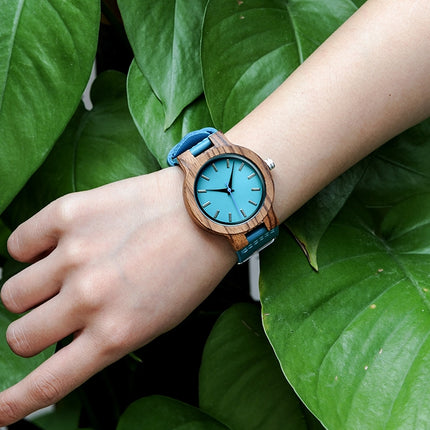 Unisex Zebra Wooden Watch - wnkrs