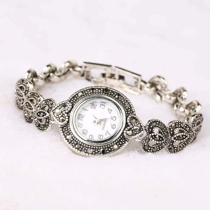 Women's Crystal Heart Bracelet Watches - wnkrs