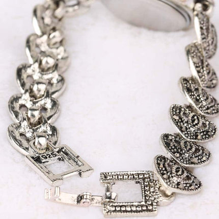 Women's Crystal Heart Bracelet Watches - wnkrs