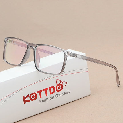 Men's Rectangular Glasses - wnkrs